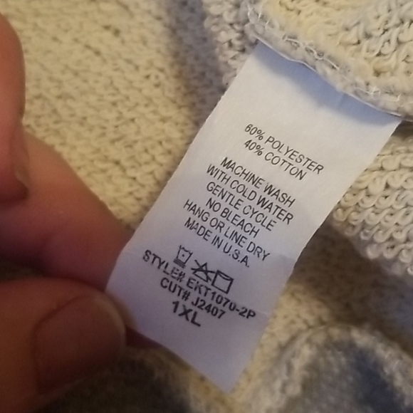 Sweatshirt with lace details - Picture 3 of 4